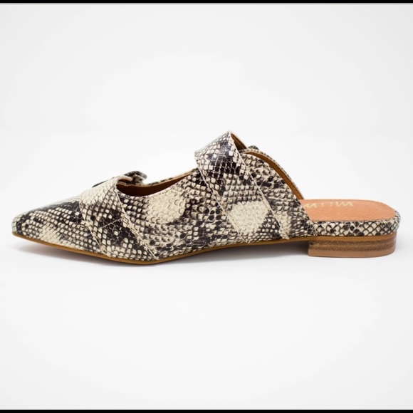 NWOT Mi.iM HANNAH Snake Print Slides - Picture 7 of 7
